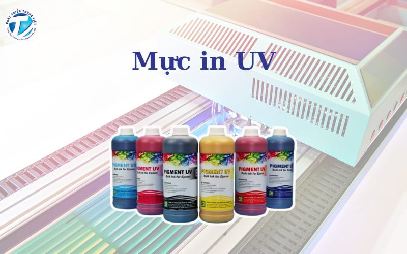 Mực in UV sử dụng riêng cho công nghệ in UV